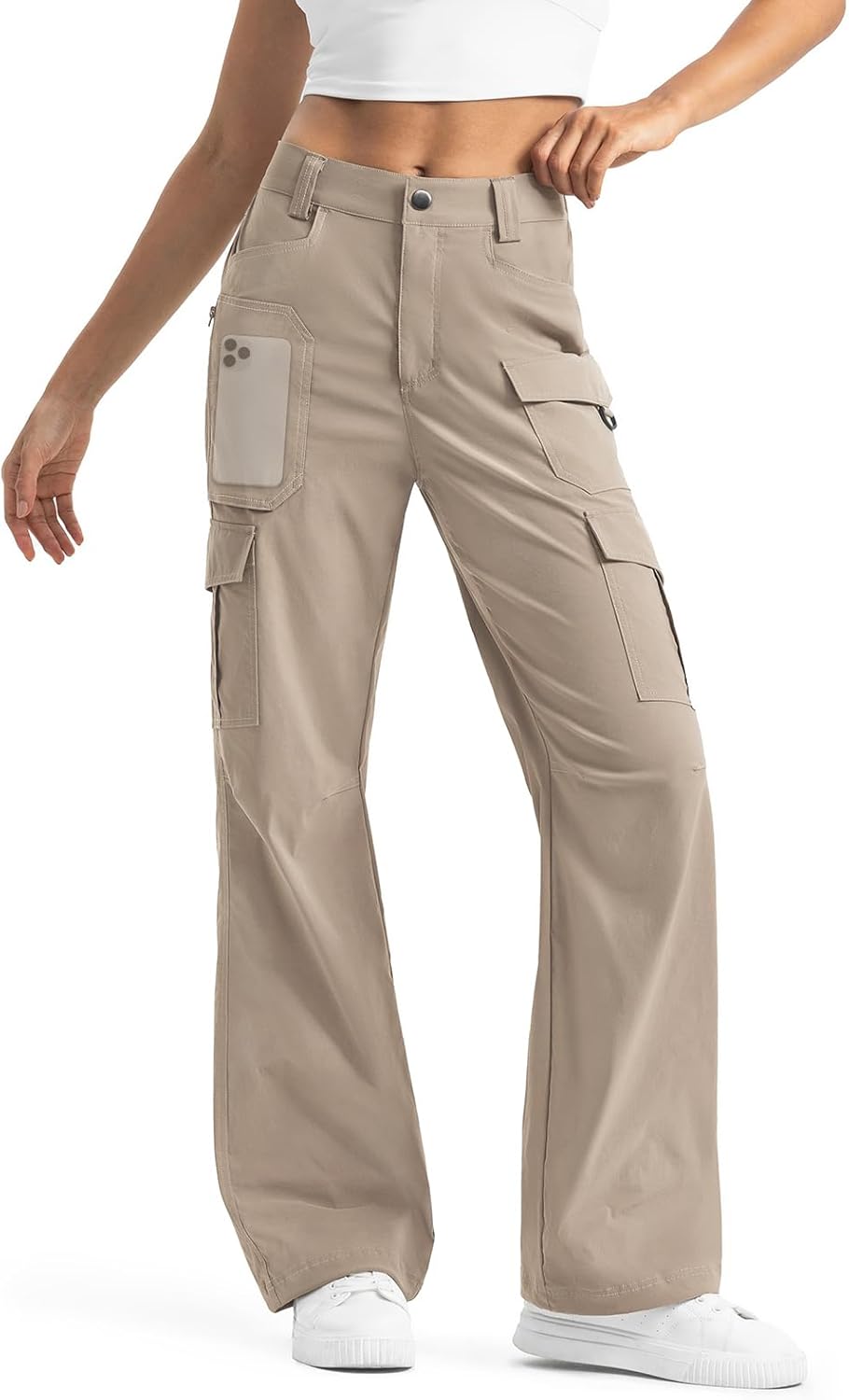 Moosehill Women's Cargo Hiking Pants for Outdoor Adventures