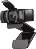 Logitech C920S Pro HD Webcam (Renewed) - Full HD 1080P Clarity