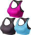 Match Racerback Sports Bras for Women - Padded Seamless Support use