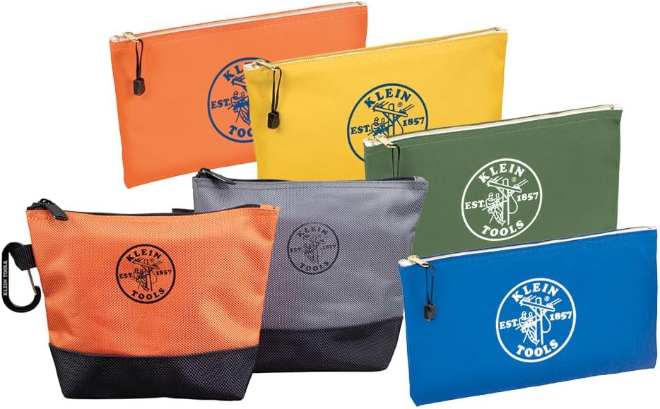 Klein Tools 80056 Tool Bag Storage Kit with Durable Pouches