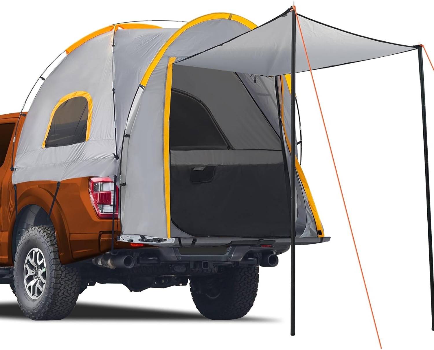 Waterproof Pickup Truck Tent w/ Shade - Ultimate Camping Companion!