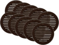 Vent Systems 4 in Soffit Vent Cover Pack of 10 - Built-In Mesh
