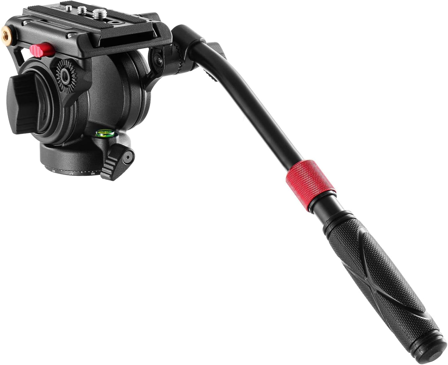 NEEWER Video Tripod Fluid Head for DSLR Cameras and Vlogging