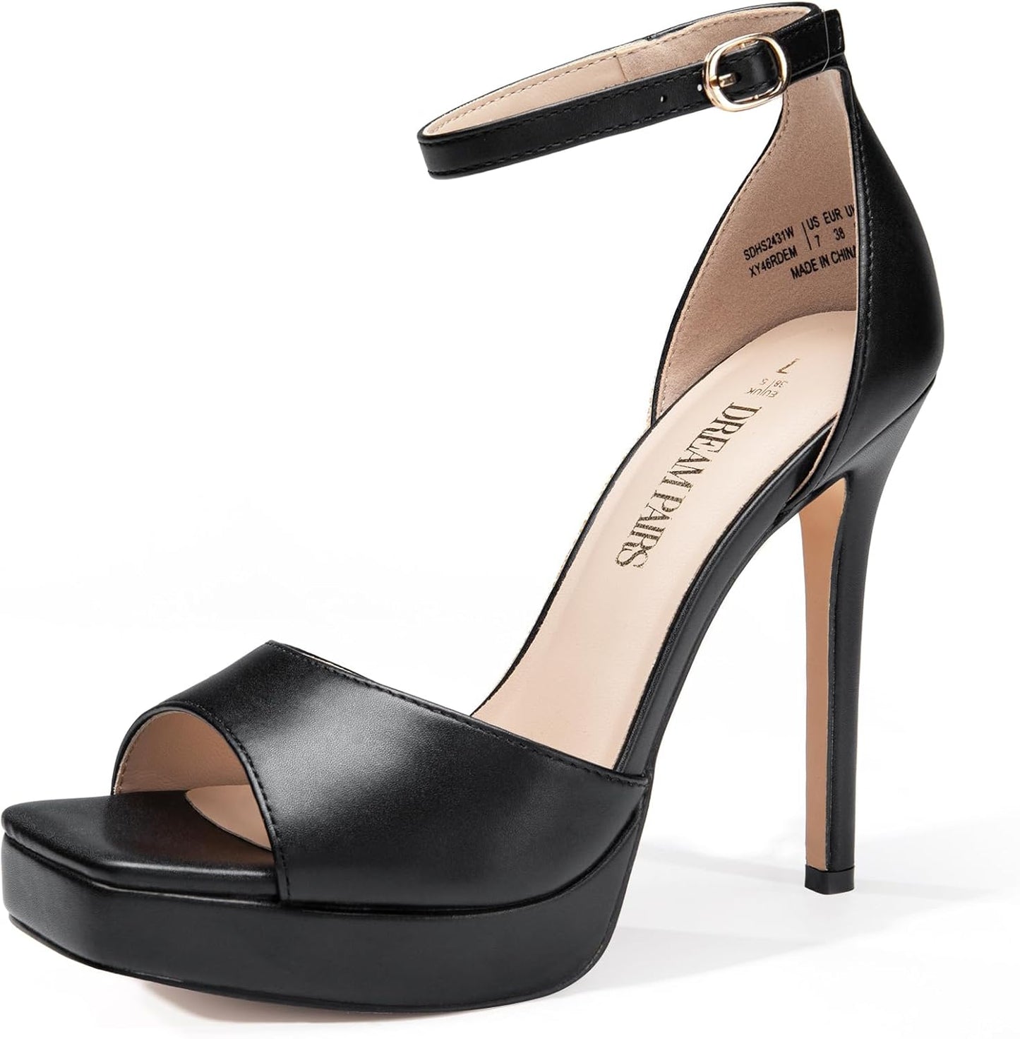 DREAM PAIRS Women's Stiletto High Heels for Elegant Occasions