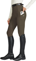Willit Women's Horse Riding Breeches with Zipper Pockets - Summer Fit