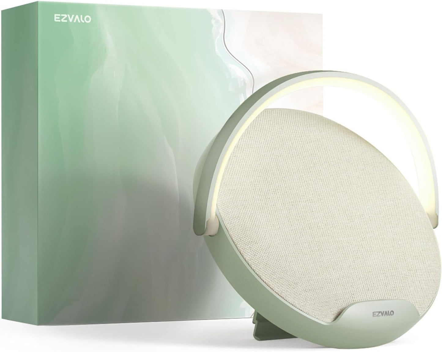 EZVALO Bedside Lamp with Wireless Charger and Bluetooth Speaker