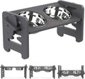 Elevated Dog Bowls Adjustable Raised Stand for Small Dogs & Cats