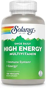 SOLARAY Once Daily High Energy Multivitamin for Men and Women