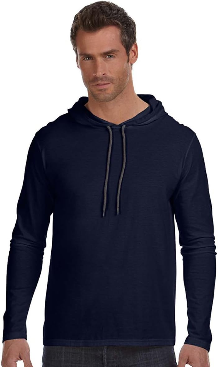 Gildan Softstyle Lightweight Hooded L/S Tee - Cozy Comfort