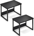 MARTY Desktop Printer Stand 2 Pack - Stackable Desk Organizer