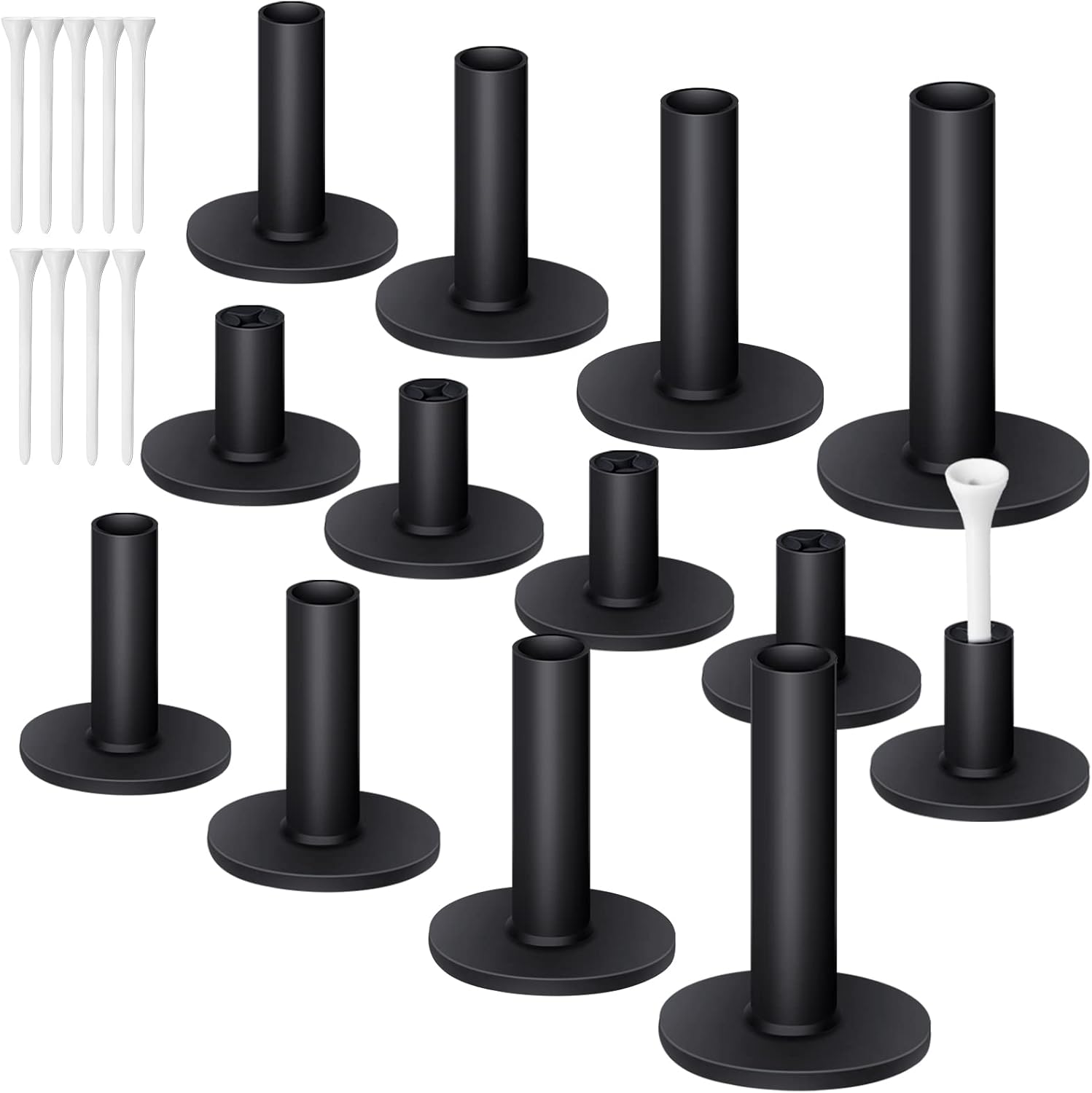 Sosation Rubber Golf Tees Set - Ultimate Versatility!
