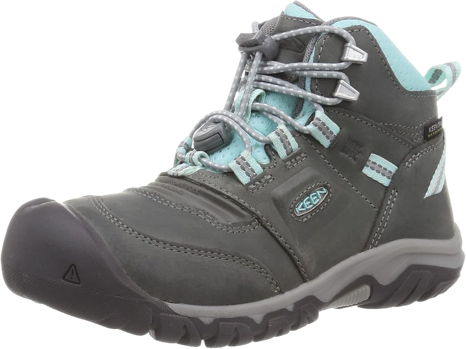 KEEN Kids Ridge Flex Waterproof Hiking Boots