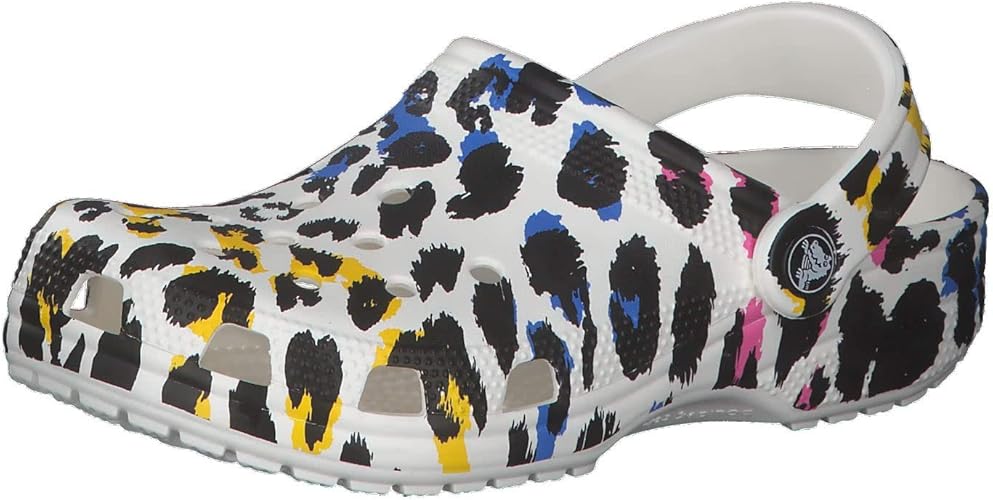 Crocs Classic Animal Print Clog for Women and Men - Zebra & Leopard
