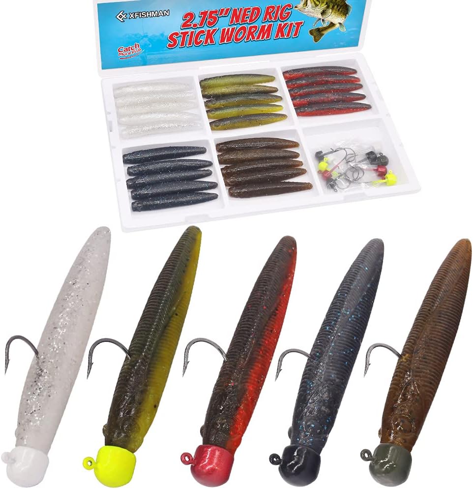 XFISHMAN Ned Rig Kit - Bass Finesse Baits