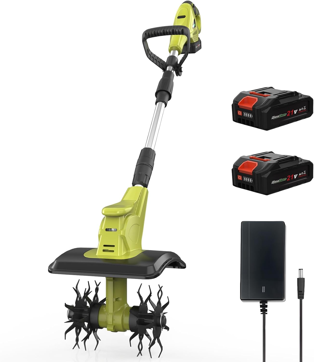 20V Cordless Tiller Cultivator for Efficient Soil Preparation
