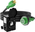 RVGUARD Emergency Power Combo Kit - 25 ft 30 Amp Generator Cord
