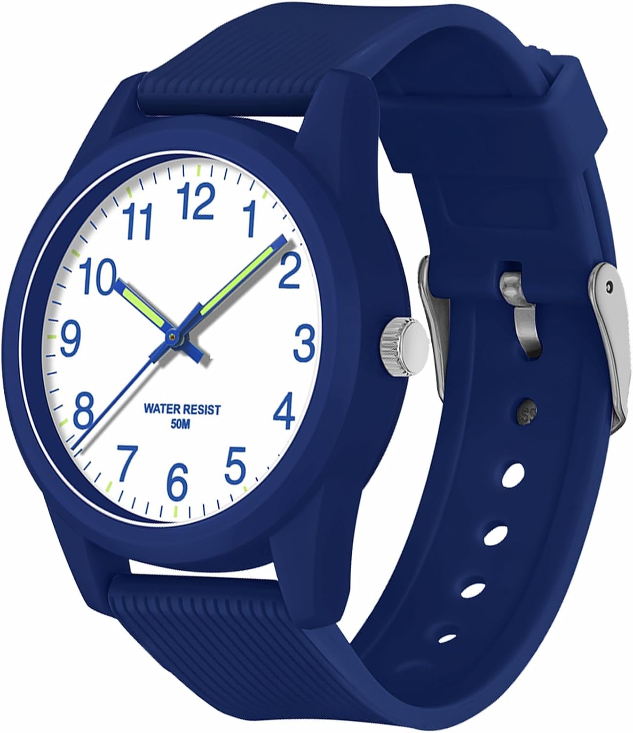 TENOCK Kids Analog Watches - Easy Time Learning, 50M Waterproof, Ages 4-12