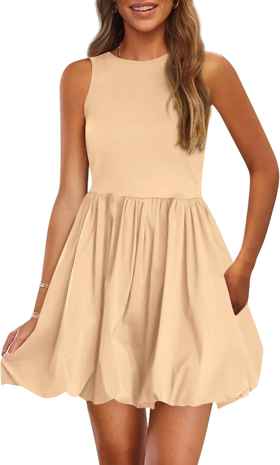 PRETTYGARDEN Summer Dresses for Women 2025 Casual Sundress