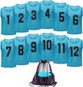 Basketball Jersey Pinnies Adult Scrimmage Vests for Kids Training
