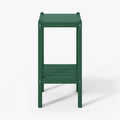 WestinTrends Malibu 36in Outdoor Adirondack HDPE 2-Tier Side Table