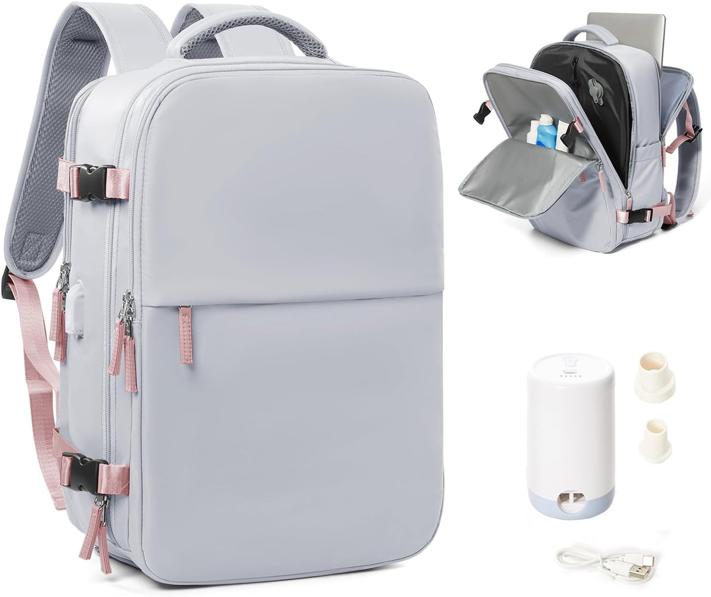 Vacuum Seal Compression Travel Backpack for Easy Air Travel