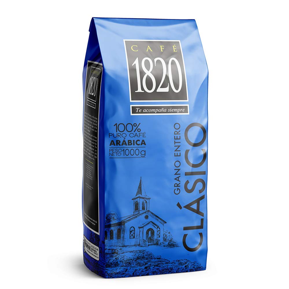 Caf 1820 Costa Rican Dark Roast: Aromatic High Altitude Blend - 35 oz