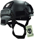 ATAIRSOFT Tactical MICH 2000 Helmet with Side Rail & NVG Mount