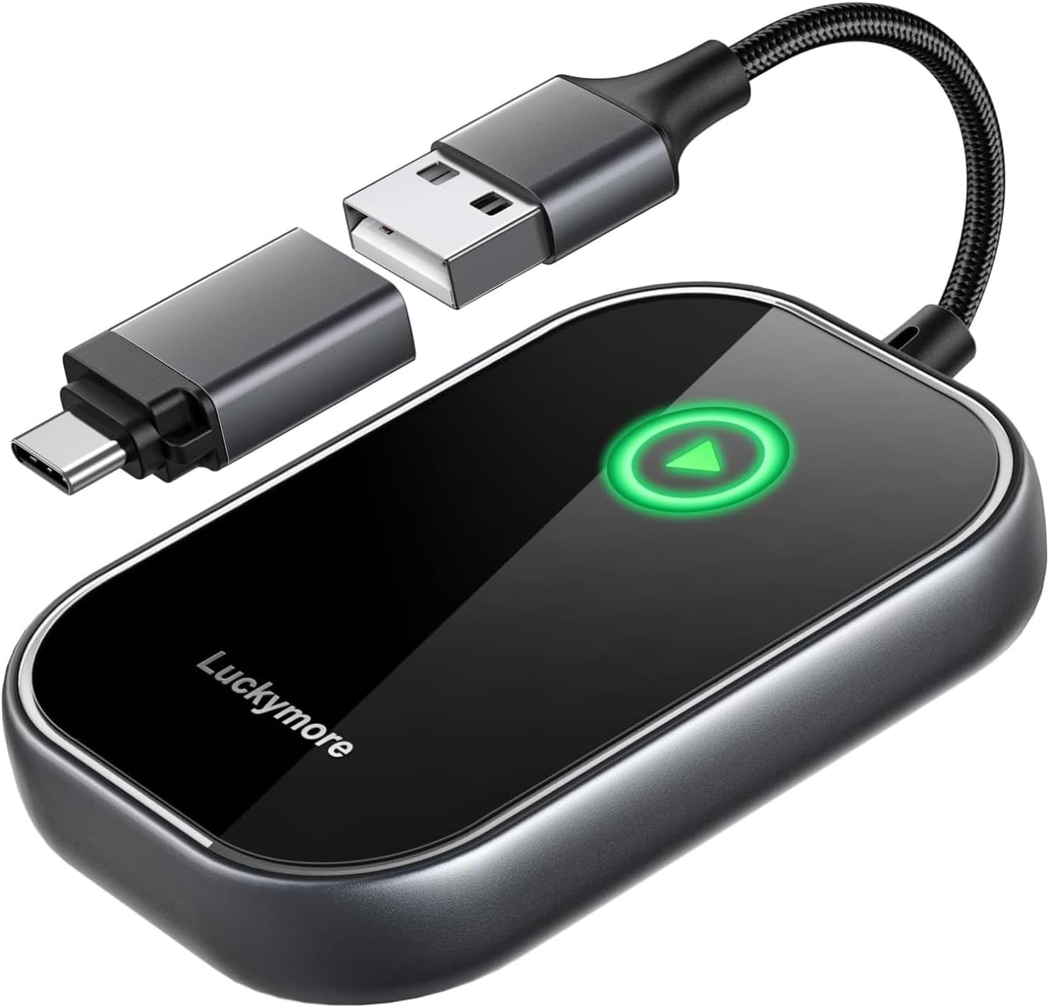 Luckymore Wireless Carplay Adapter for Seamless Connectivity