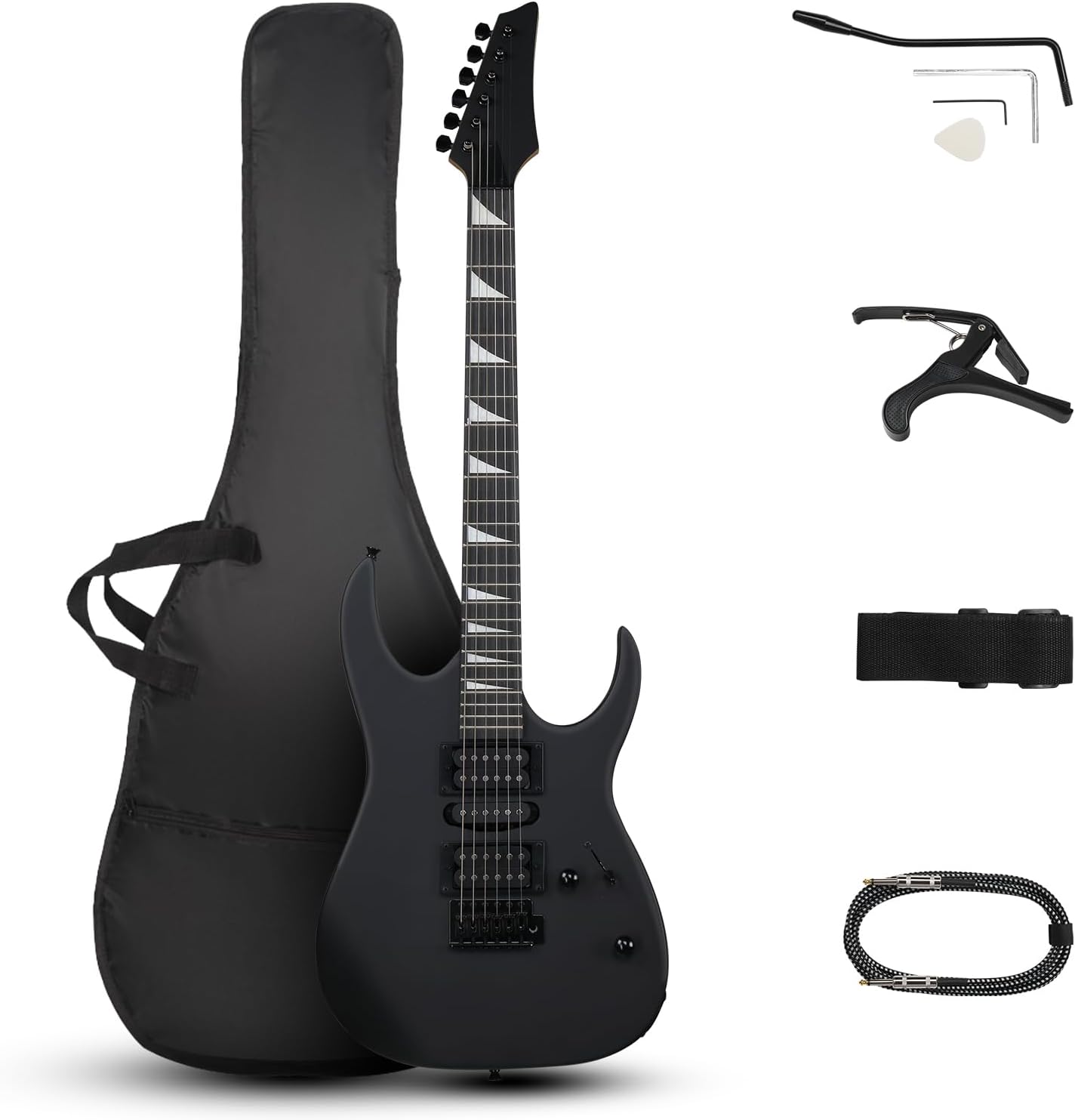 Ktaxon Electric Guitar Kit: HSH Pickups, Beginner-Friendly
