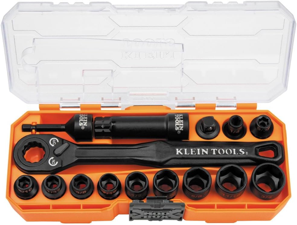 Klein Tools 65400 KNECT 15-Piece Pass Through Socket Set Review