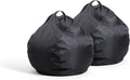 Big Joe 2pk Black Bean Bags - Smartmax Comfort!
