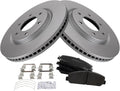 Front Semi-Metallic Brake Pad & Rotor Kit for 2008-2011 QX56 - Direct