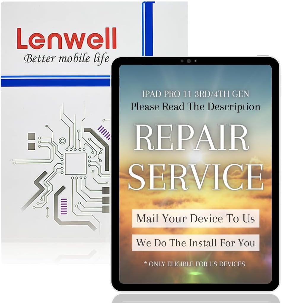 Mail-in Repair Service for iPad Pro 11 LCD Screen Replacement