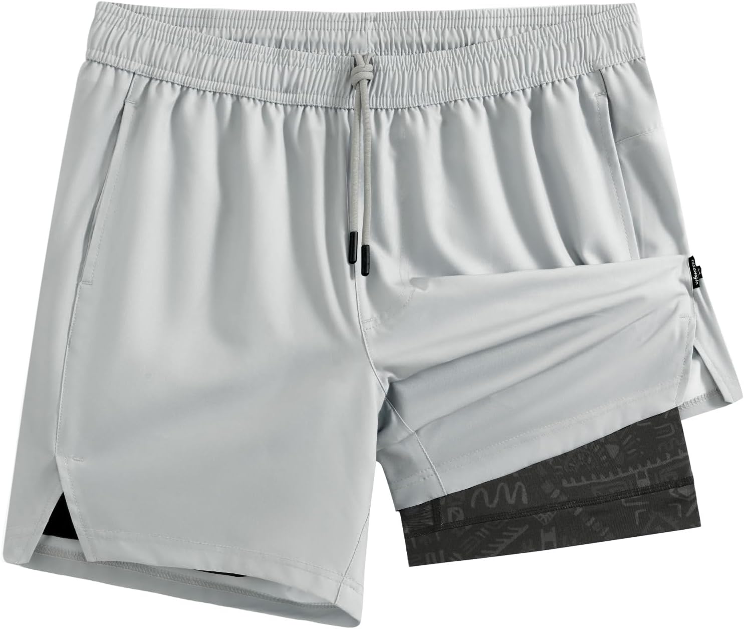 maamgic Gym Shorts for Men 7 inch Inseam Quick Dry Athletic