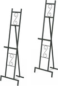 OUSHENG Easel Stand for Sign 17in x 58in - Adjustable Wedding Mirror