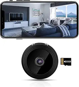 Hidden Camera - 1080P HD Mini Camera for Home Surveillance