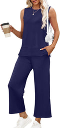 XIEERDUO Women's 2 Piece Summer Tracksuit - Comfortable Travel S=US