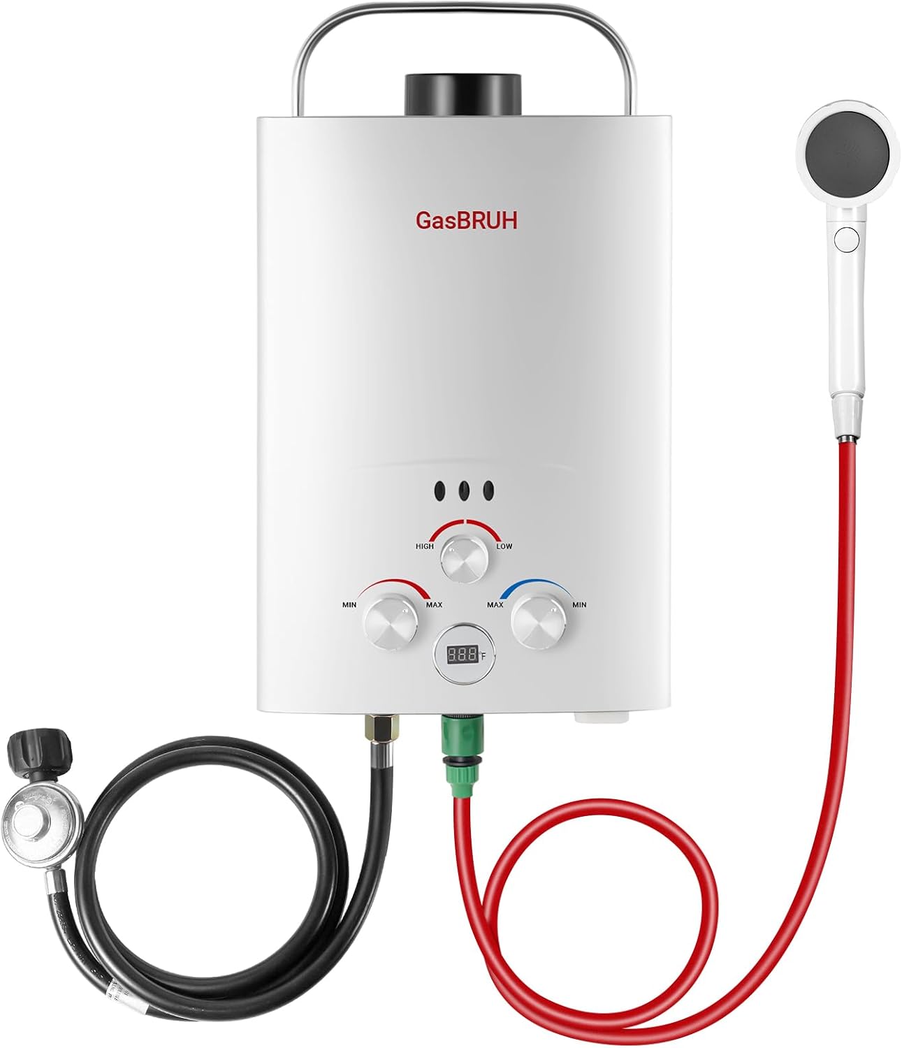 GasBRUH 1.58 GPM Tankless Outdoor Water Heater