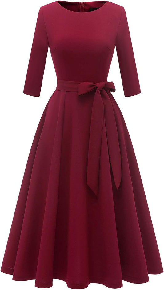DRESSTELLS Vintage Wedding Guest Dresses for Formal Occasions