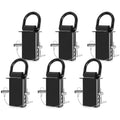 5/8 in Heavy-Duty Stake Pocket D Rings with Anti-Loss Cord - 18,000 lb
