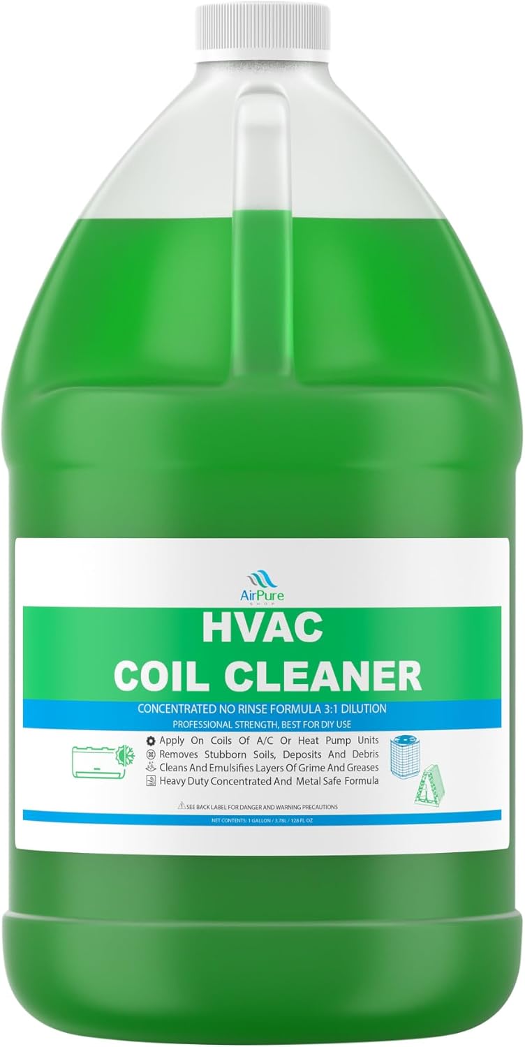 AC Evaporator Coil Cleaner for HVAC, Mini Splits & Heat Pumps