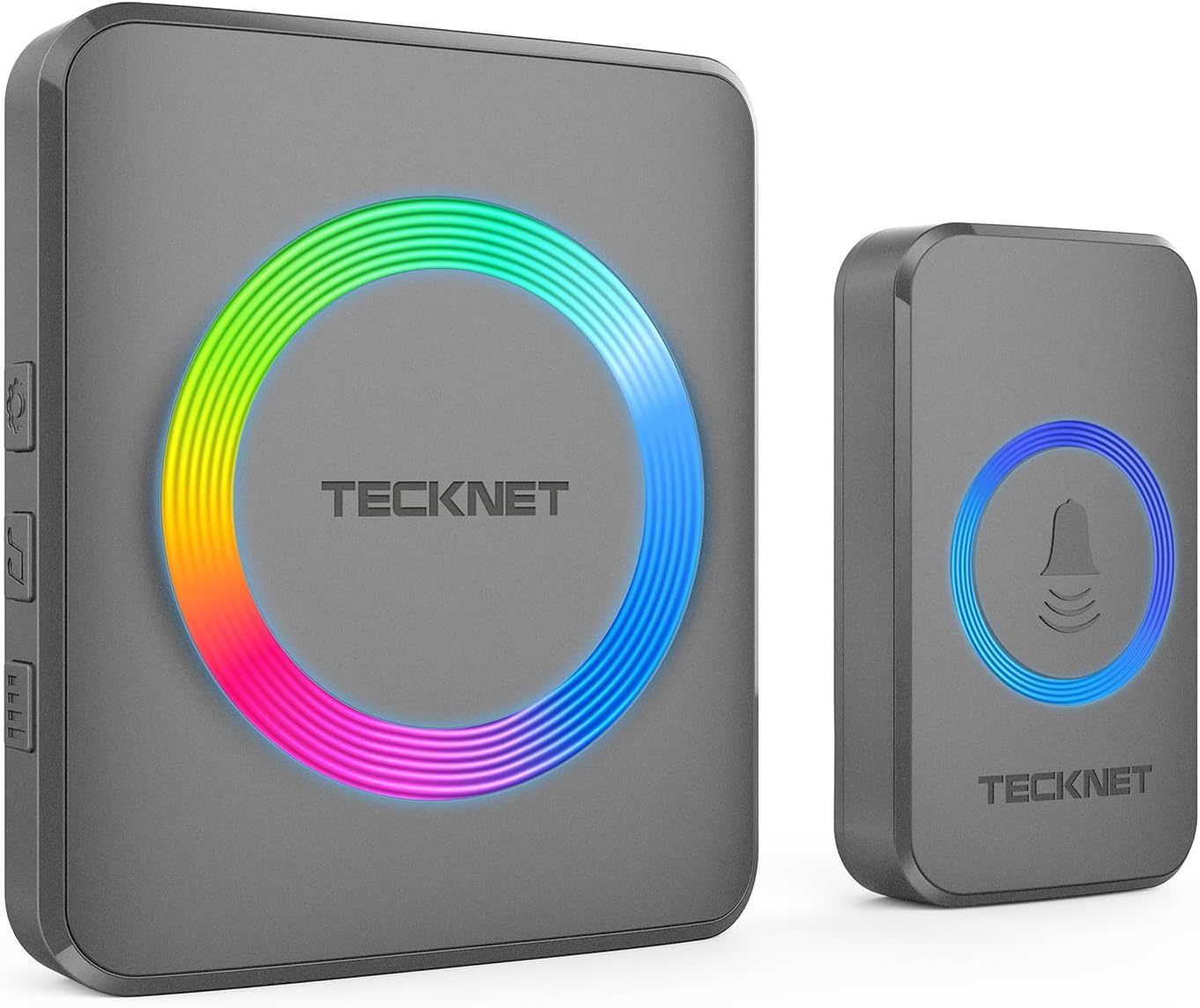 TECKNET Waterproof Wireless Doorbell: 1,970Ft Range, 60 Chimes