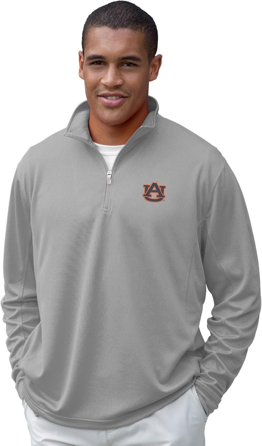 Men's Collegiate Micro Mesh Performance 1/4 Zip Pullover Review
