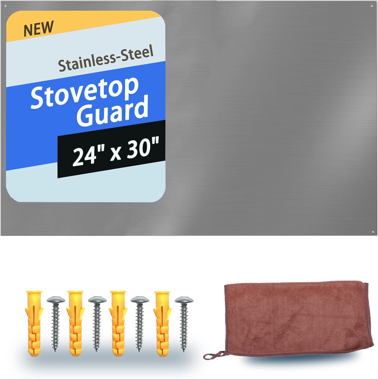 Stainless Steel Backsplash for Stove - Durable and Stylish Panel