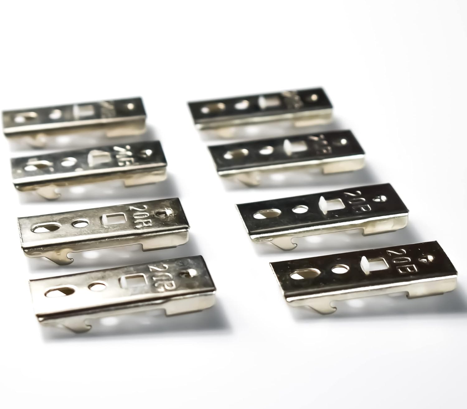 Curtain Track Ceiling Mount Brackets-8pcs-Fast Installation
