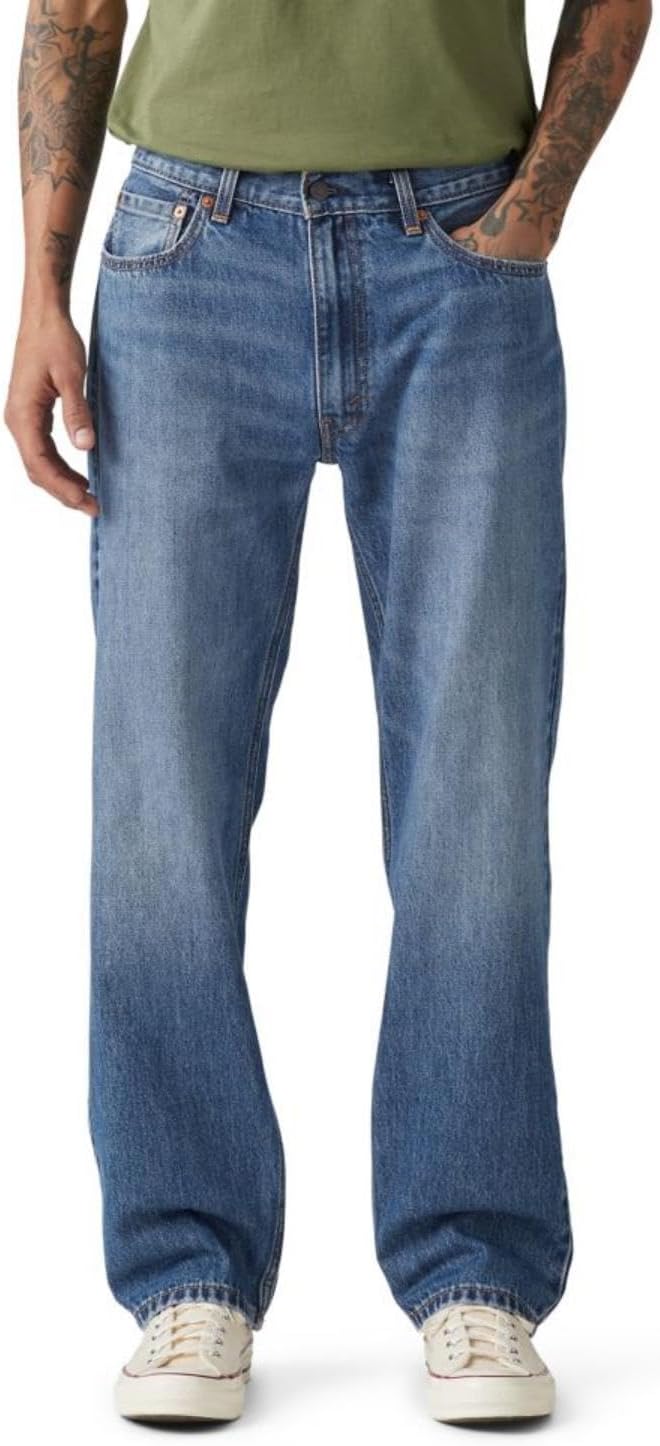 Levi's Men's 555 Relaxed Straight Fit Jean for Ultimate Comfort