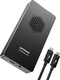 80Gbps M.2 NVMe SSD Enclosure with Cooling Fan - High-Speed External