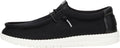 HEYDUDE Wally Canvas Mens Slip-On Loafers - Comfortable & Light Weight