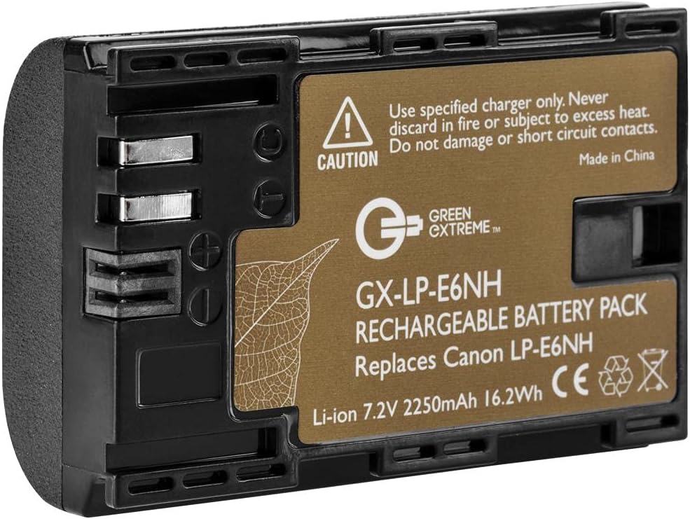 LP-E6NH Rechargeable Lithium-Ion Battery Pack for Canon Cameras