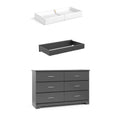 Storkcraft Brookside 6 Drawer Chest with Changing Topper - Gray